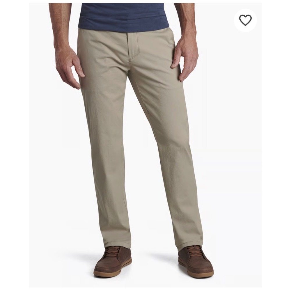 KÜHL Resistor Lite Chino Pants Men's 32x32 Khaki Stretch Outdoor Hiking Gorpcore